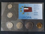 Seria completata monede - Georgia 1993 , 6 monede, Europa