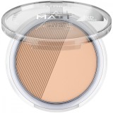Pudra compacta All Matt Plus Shine Control Powder 025 - Sand Beige, 10g, Catrice