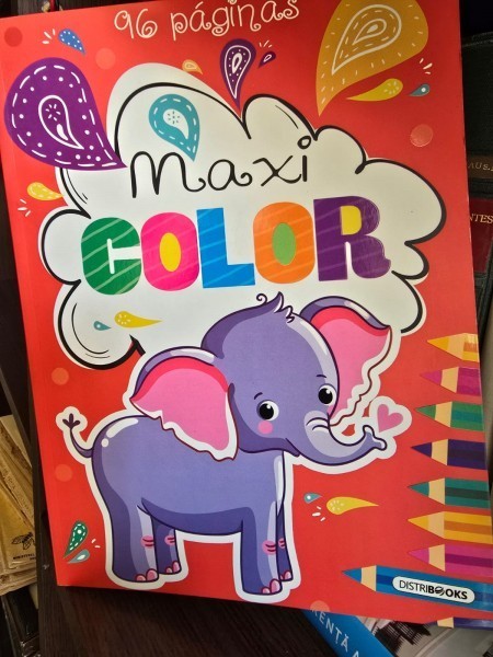 96 Paginas Maxi Color (96 de pagini de colorat - limba spaniola)