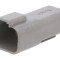 Conector cablu-cablu IP68 4 pini gri