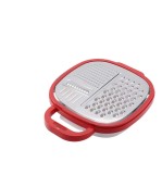 Razatare 3 in 1 cu maner si bol de plastic 20x26x7 cm, rosu