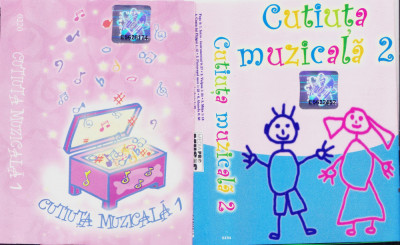 Caseta audio: Cutiuta muzicala 1 si 2 ( set x2 in stare foarte buna ) foto