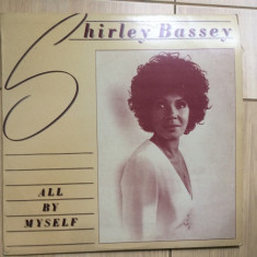 Shirley Bassey All By Myself 1982 album disc vinyl lp muzica pop jazz soul VG+