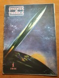 Știință și Tehnică Ianuarie 1954: Angel Saligny - 100 Ani, Vita de Vie. Revistă de Colecție