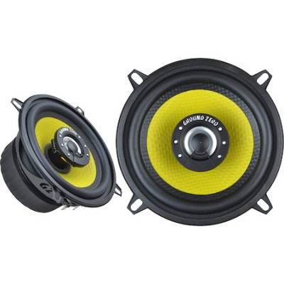 Set difuzoare auto coaxiale Ground Zero Titanium, GZTF 13TX, 2 cai, 110W, 80W RMS, 13cm GZTF13TX foto