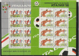 Campionatul mondial de fotbal Italia 90 klbg ,URSS., Rusia, Sport, Nestampilat