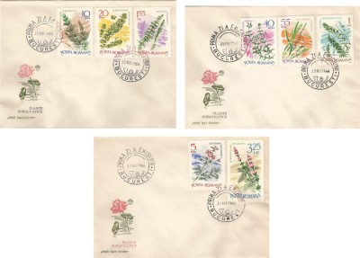 |Romania, LP 634/1966, Plante subacvatice, FDC foto