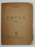 URCUS. POEME de V. VOICULESCU 1937 , PREZINTA HALOURI DE APA
