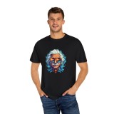 Tricou Albert Einstein, pentru pasionati fizica, barbati, negru, marimea M