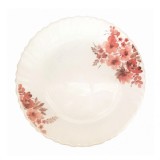 Set 6 Farfurii Intinse Desert Opal Alb Model EVA 19cm DNC56125