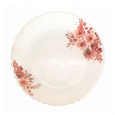 Set 6 Farfurii Intinse Desert Opal Alb Model EVA 19cm DNC56125 foto