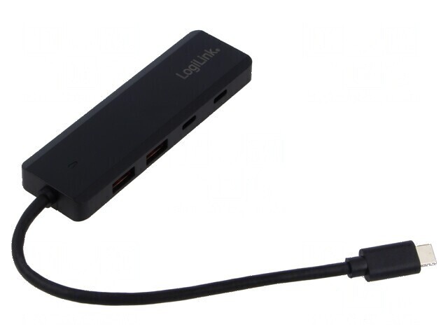 Hub USB cu soclu x2 USB A și soclu x3 USB C, mufă USB 3.2 PnP - Hub USB cu multiple porturi