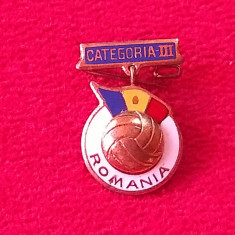 Insigna fotbal ROMANIA - categoria a-III-a