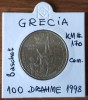 100 drahme 1998, Grecia, baschet, Europa