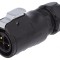 Conector Circular Mufă 4 PIN Aurit 20A