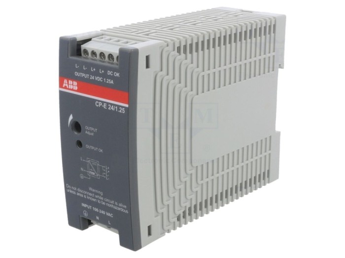 Alimentator pulsatoriu 24V DC, 30W