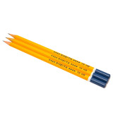 Cumpara ieftin Set 3 creioane grafit Rheita, 17,5 cm, 116 H, Galben