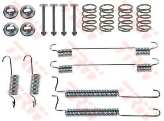 Set accesorii, sabot de frana CHEVROLET SPARK (2005 - 2016) TRW SFK329
