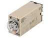 Timer Omron H3YN-21-24DC DPDT 24V DC 0.1min-10h 4 moduri