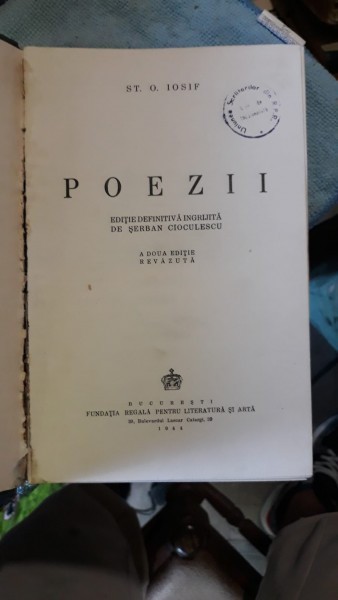 Poezii - St.O.Iosif