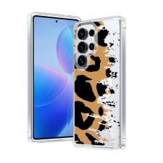 Husa pentru samsung galaxy s25 ultra, atasare magnetica, magsafe, pattern skin 07, clear foto