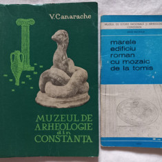 MUZEUL DE ARHEOLOGIE DIN CONSTANTA- V. CANARACHE + MARELE EDIFICIU ROMAN CU MOZA