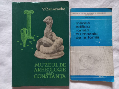 MUZEUL DE ARHEOLOGIE DIN CONSTANTA- V. CANARACHE + MARELE EDIFICIU ROMAN CU MOZA foto