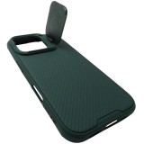 Husa spate Nillkin CamShield Prop, PC si TPU, verde inchis, pentru Apple iPhone 16 Pro
