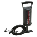 Cumpara ieftin Pompa manuala multifunctionala pentru biciclete, piscine, jucarii, 2 capete incluse - Negru