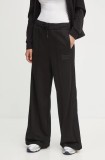 EA7 Emporio Armani pantaloni de trening culoarea negru, neted, PJPXZ.6DUP03