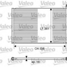 Condensator / Radiator aer conditionat FORD FUSION (JU) (2002 - 2012) VALEO 817664