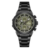 Ceas Bărbați Naviforce 8071 Negru-Verde &ndash; Funcții Multiple, Design Business, Shockproof, Rezistent la Apă 3ATM