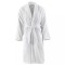Halat de baie unisex Terry, alb, bumbac 100%, mărime XL