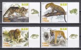 Sao Tome si Principe 2020 - Feline mari, Serie cu Tapsuri fără perforații, MNH