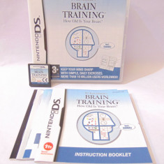 Joc consola Nintendo DS - Brain Training - complet