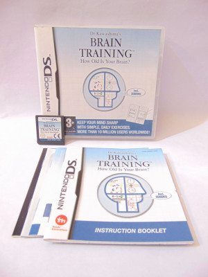Joc consola Nintendo DS - Brain Training - complet foto