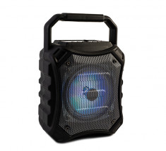 Boxa portabila bluetooth KTS-996 + microfon+ bec disco cu led foto