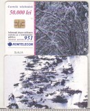 Bnk card Cartela telefonica 2001 - Iarna 2 - RO-ROM-0128B