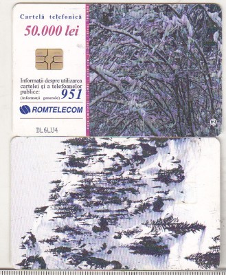 bnk card Cartela telefonica 2001 - Iarna 2 - RO-ROM-0128B foto