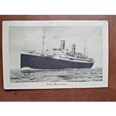 Fotografie tip carte postala, Conte Biancamano, inceput de secol XX