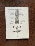 Radu Dragan - Fiinta si spatiul