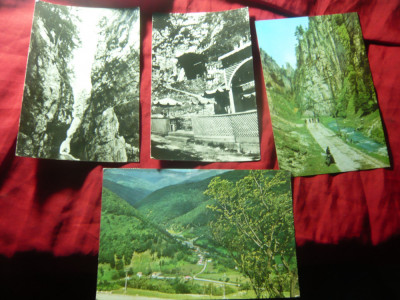 4 Ilustrate Cheile si Pestera Dambovicioarei + 1 Valea Dambovitei &amp;#039;68 si &amp;#039;70 foto