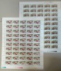 TIMBRE ROM&Acirc;NIA L.P.1597 / 2002 CRĂCIUN -2 coli de 50 de timbre MNH, Nestampilat