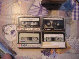 LOT de 4 casete audio BASF CrO2 pentru inregistrat: 3 sunt de 90 minute si una de 60 minute (4)