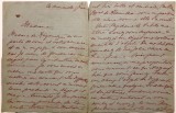 Scrisori autografe semnate:MărgăritaMiller-Verghy, de la Paris la București