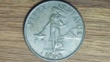 Insulele Filipine - moneda de colectie - 50 centavos 1958 - dimensiune mare 10 g &bull; ⌀30.3 mm - impecabila !