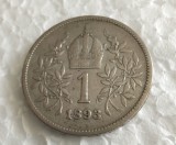 Austria - 1 Korona 1893 - Argint