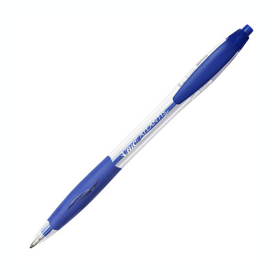 Pix Bic Atlantis Classic medium 1.0 mm albastru foto