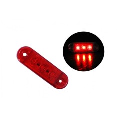 Lampa gabarit laterala cu LED 65mm 12-24V