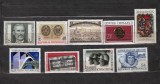 AUSTRIA 1980 - ANIVERSARI, PERSONALITATI. 9 SERII NESTAMPILATE, R30
